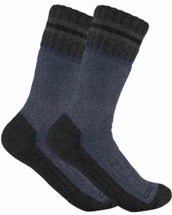Sosete,  lana, bleumarin/negru, 46-49