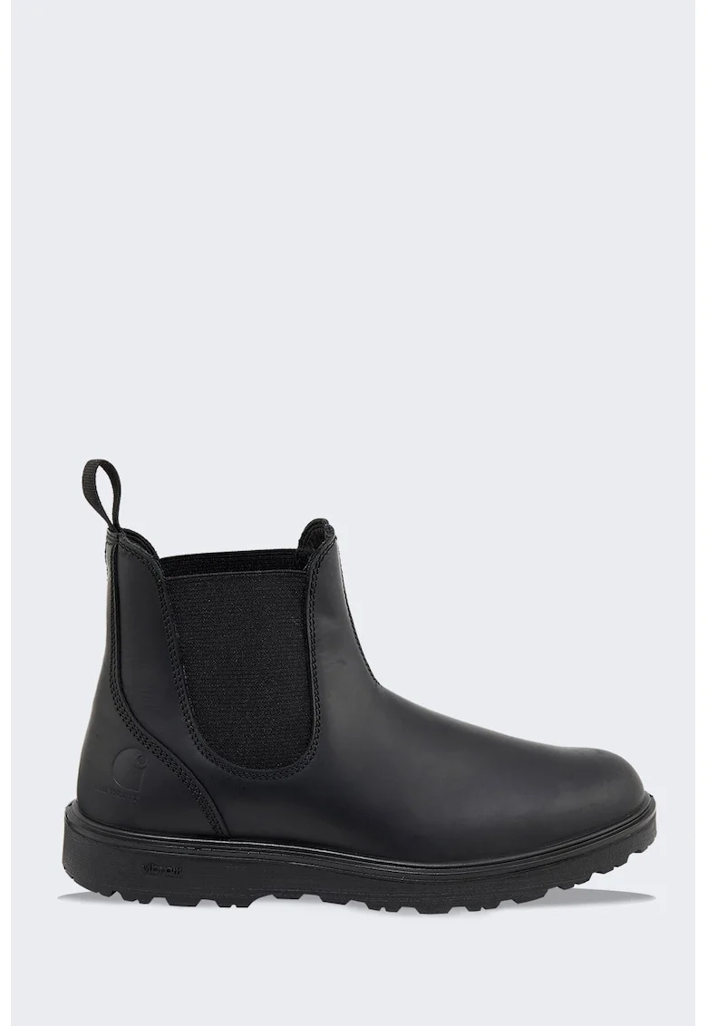 Ghete barbati  negre, piele naturala, tehnologie Rugged Flex, talpa antiderapanta