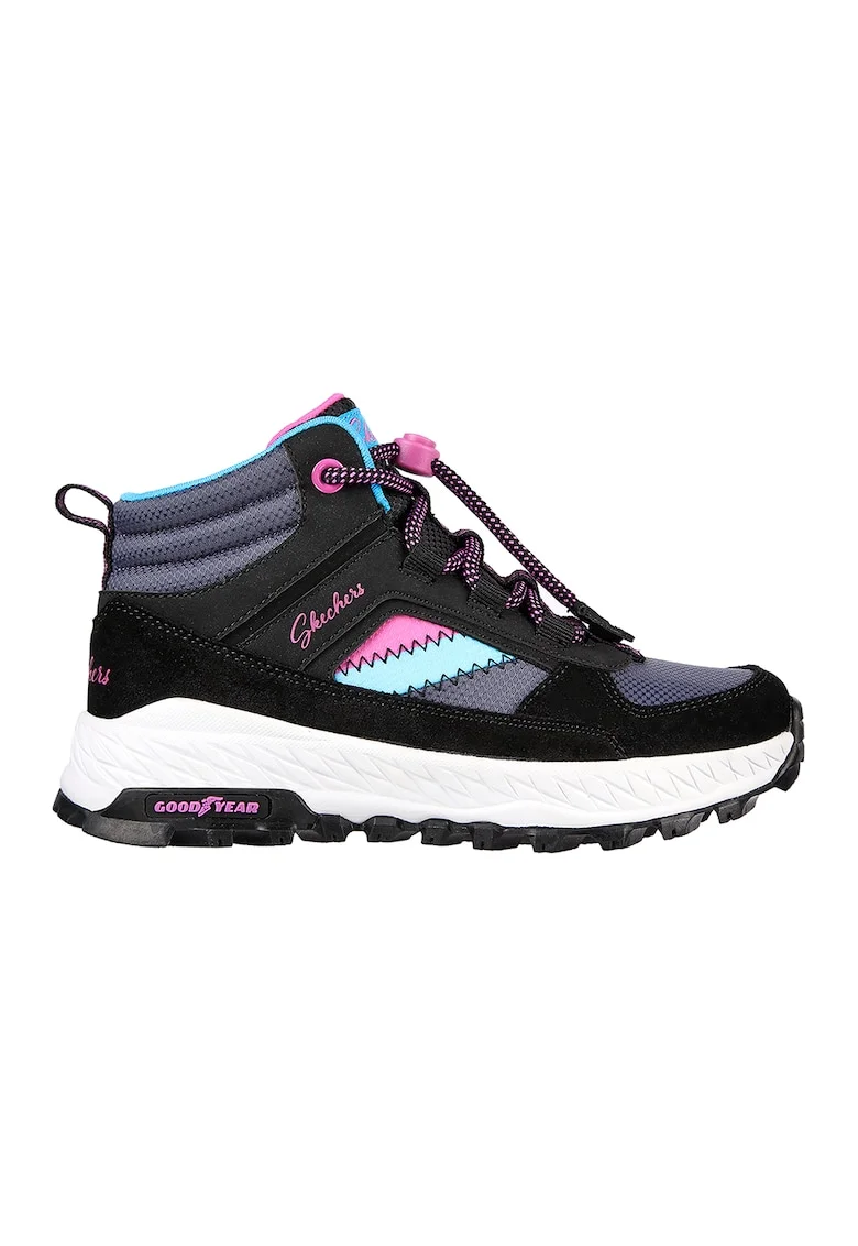 Ghete rezistente la apa Fuse Tread - Let's Explore, Negru, Roz, Albastru deschis,