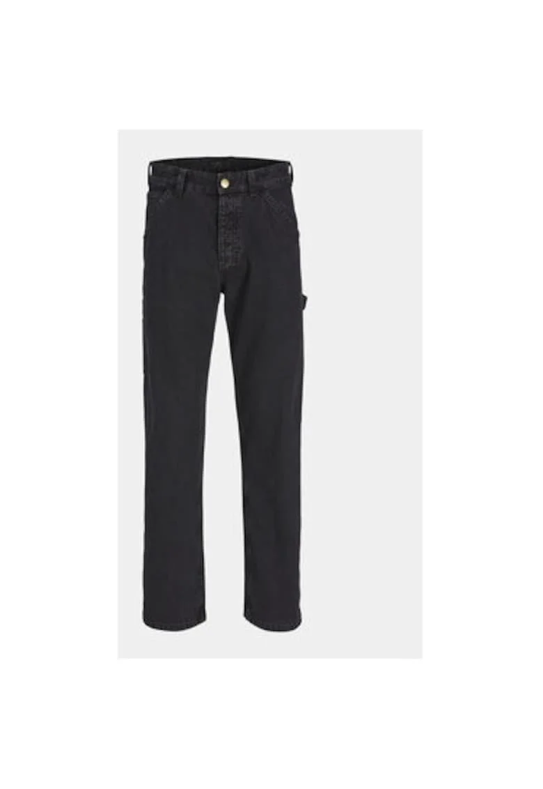 Blugi barbati,  303484057, Bumbac, Negru, Negru