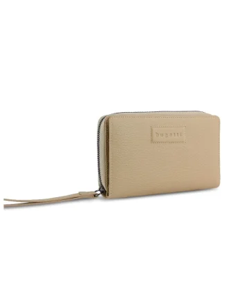 Portofel femei,  piele naturala, 494625, Bej