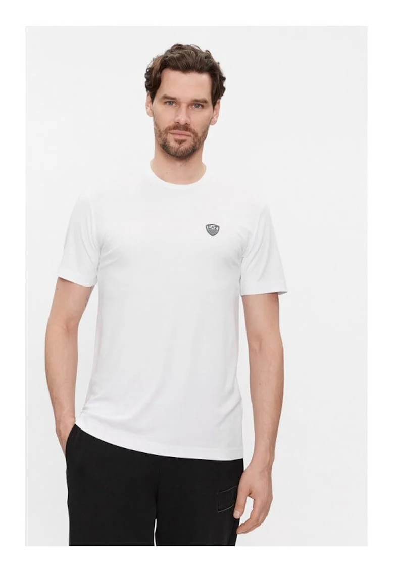 Tricou barbati, Emporio Armani, 85209, Alb, Viscoza