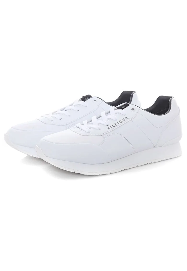 Pantofi sport din piele ecologica Corporate Leather Runner,