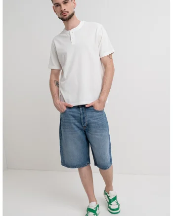 Tricou regular-fit din bumbac, Alb optic