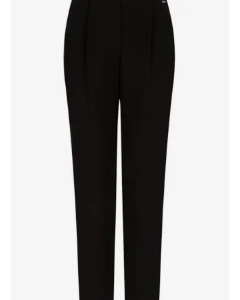 Pantaloni slim fit cu talie inalta