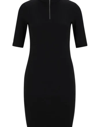 Rochie uni din amestec de bumbac
