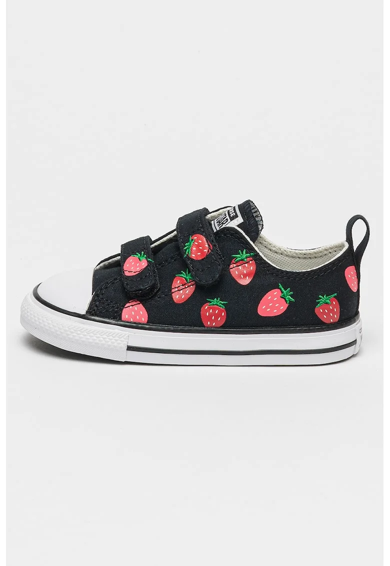 Pantofi sport cu velcro All Star 2V Strawberry, Rosu/Negru