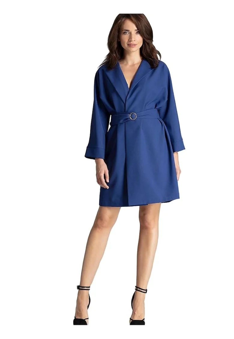 Rochie de zi 5902194373173,  Poliester, Albastru,