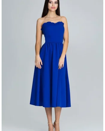 Rochie de seara,  116337, Albastru, Albastru