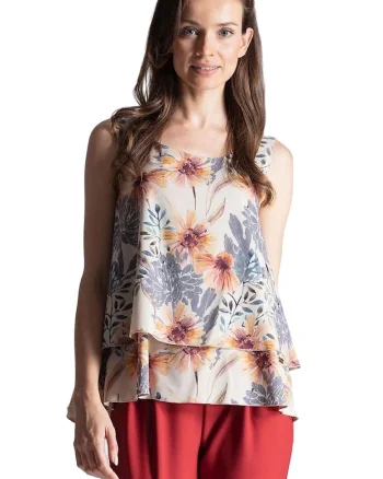 Top dama 59021,  Poliester, Multicolor