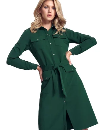 Îmbrăcăminte de damă  Plaid Astonnan M706 verde, Verde