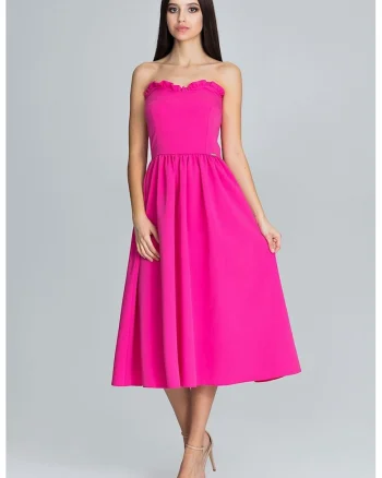 Rochie de seara,, Roz