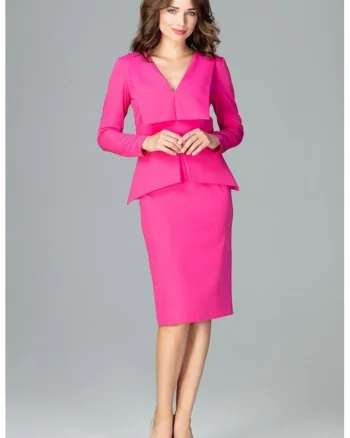 Rochie de zi model 122515, Roz