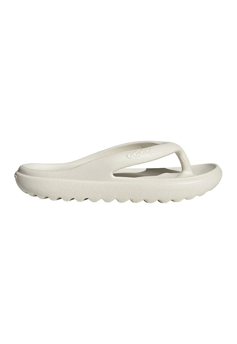 Papuci flip-flop cu detaliu logo Adilette Lumia, Alb murdar