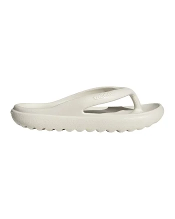 Papuci flip-flop cu detaliu logo Adilette Lumia, Alb murdar
