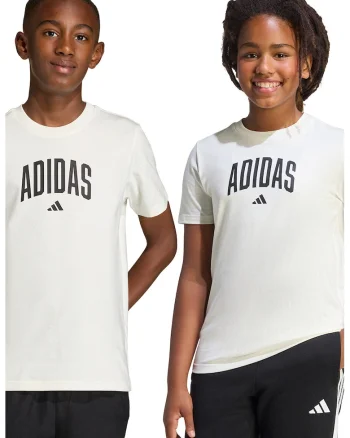 Tricou din bumbac cu decolteu la baza gatului si logo, Alb/Negru