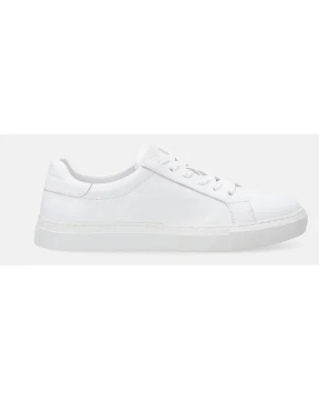 Pantofi sport din piele cu varf rotunjit