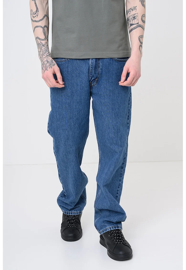 Blugi cu croiala baggy 565™, Albastru inchis