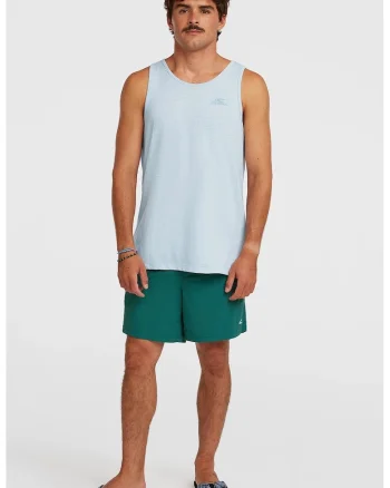 Pantaloni scurti de baie cu talie elastica cu snur, Verde persan