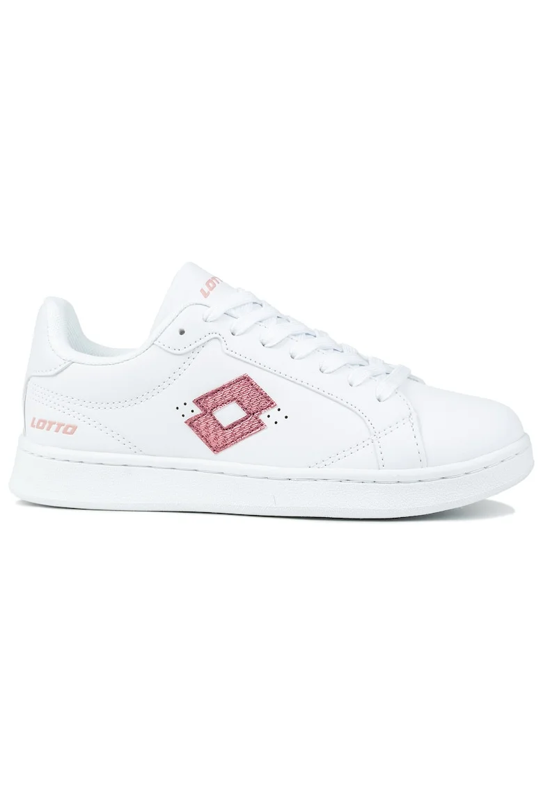 Tenisi dama  JAMBOL, alb/roz, material sintetic, pantofi sport