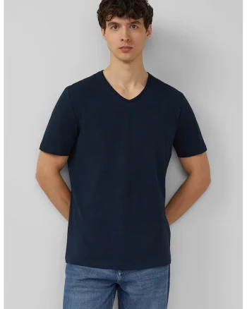 Tricou cu decolteu in V