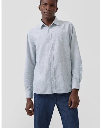 Camasa regular fit din bumbac si in