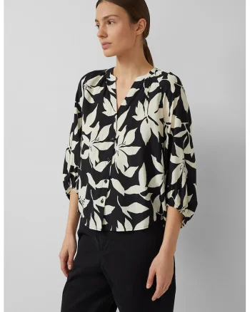 Bluza-tunica cu maneci bufante