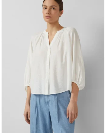 Bluza-tunica cu maneci bufante