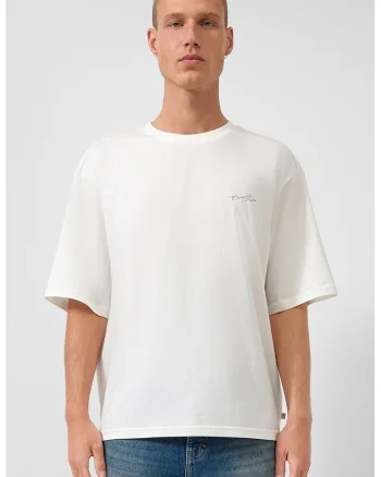 Tricou din bumbac cu imprimeu pe partea din spate