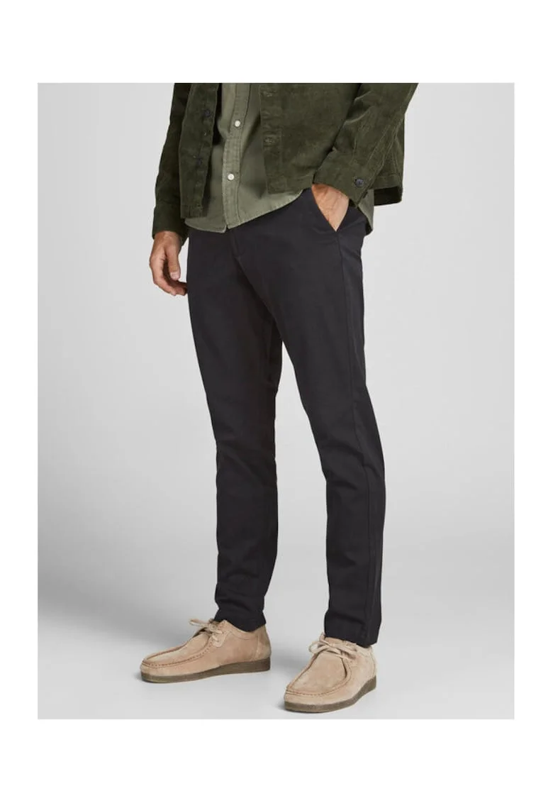 Pantaloni barbati,  300893951, Bumbac, Negru, Negru