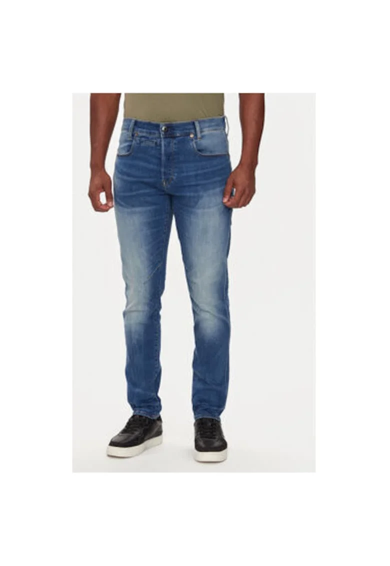 Blugi barbati, G Star Raw, 304421679, Bumbac, Albastru, Albastru