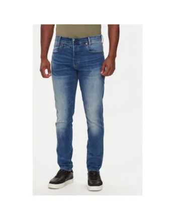 Blugi barbati, G Star Raw, 304421679, Bumbac, Albastru, Albastru
