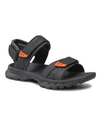 Sandale barbati,  Piele ecologica, Negru