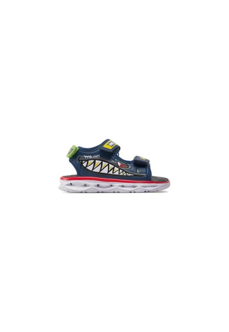 Sandale barbati  304028434, Piele ecologica, 35 EU, Albastru