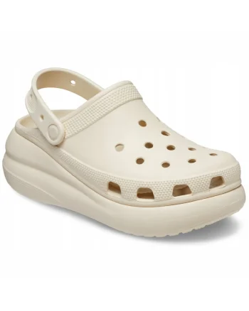 Saboti slingback unisex de cauciuc, Bej
