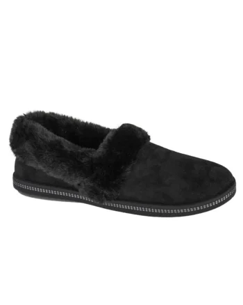 Papuci de casa,  Cozy Campfire-Team Toasty 32777-BBK, Negru, Negru