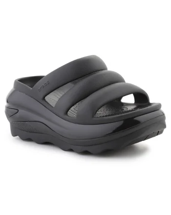 Papuci  Mega Crush, sintetic, negru, Negru