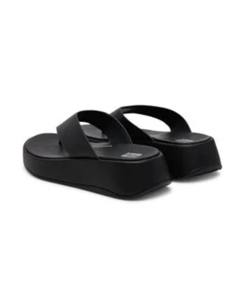 Slapi dama  plastic, negru,