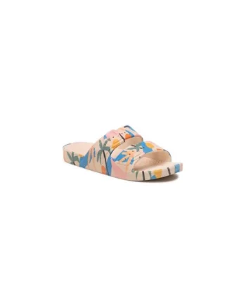 Papuci dama  300690222, Sintetic, 39-40 EU, Bej