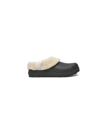 Papuci dama  304969300, Sintetic, Negru, Negru