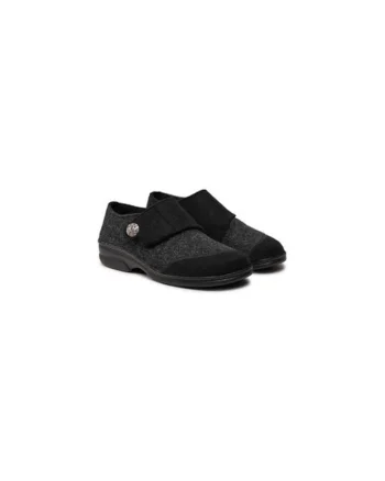 Papuci dama  304477898, Fetru, Negru, Negru