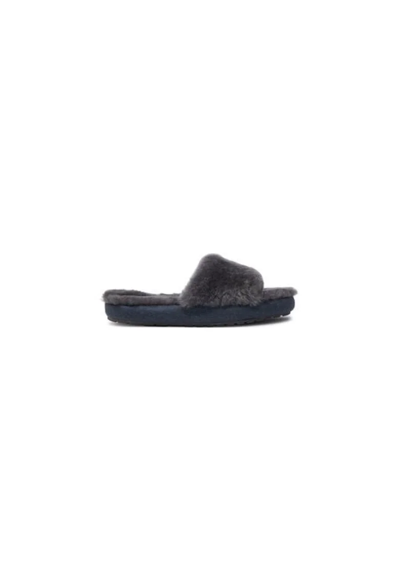 Papuci dama  304290695, Lana, 36 EU, Gri