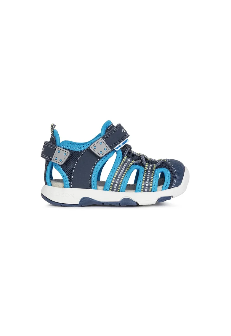 Sandale fisherman cu garnituri din piele ecologica Antishock