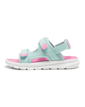 Sandale cu velcro Evolve, Roz/Verde menta