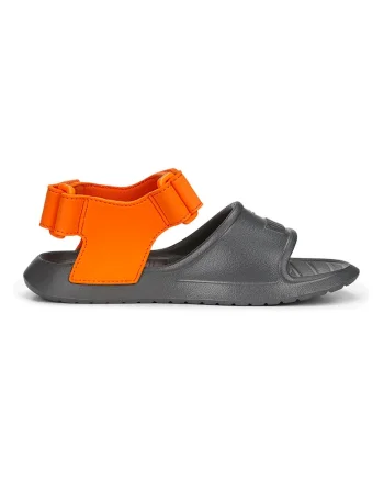 Sandale cu inchidere velcro Divecat V2 Injex, Portocaliu/Gri antracit