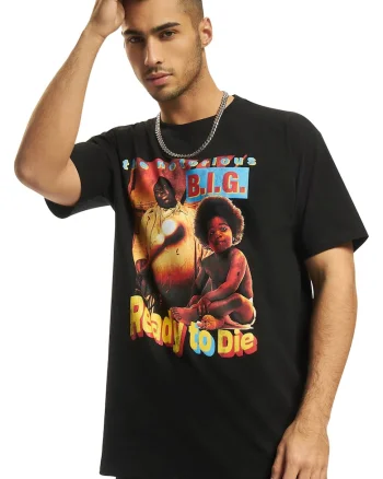 Tricou unisex cu imprimeu, Negru/Galben/Albastru