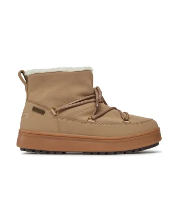 Pantofi sport dama, Palladium, 53611, Piele naturala, Maro