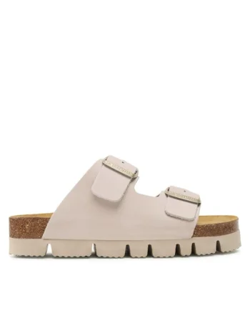 Sandale dama Brinkmann, 302052103, Piele naturala/Piele nabuc, Ecru