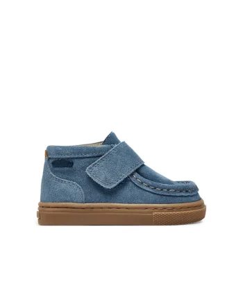 Ghete copii,  85902, Piele naturala, Albastru