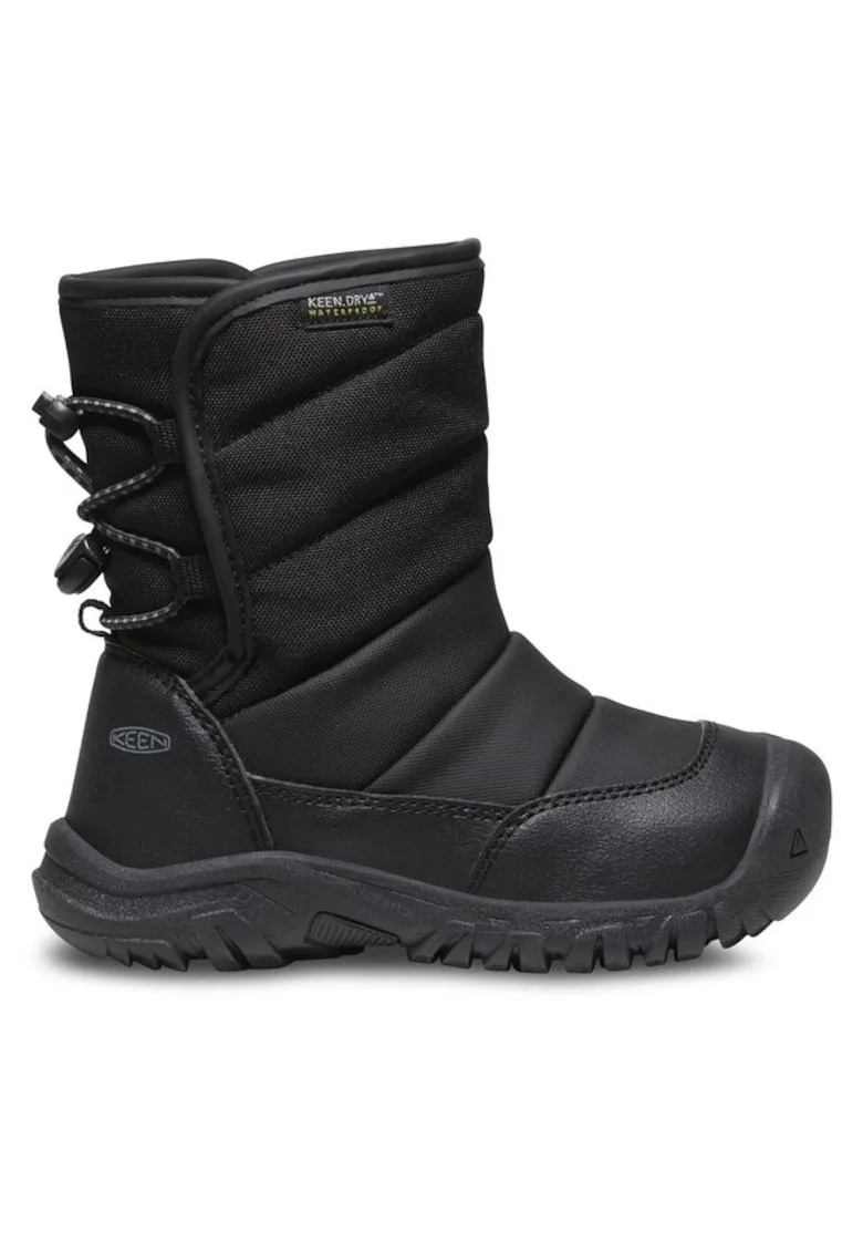 Ghete si cizme copii  303193812, Piele ecologica/Textil, Negru